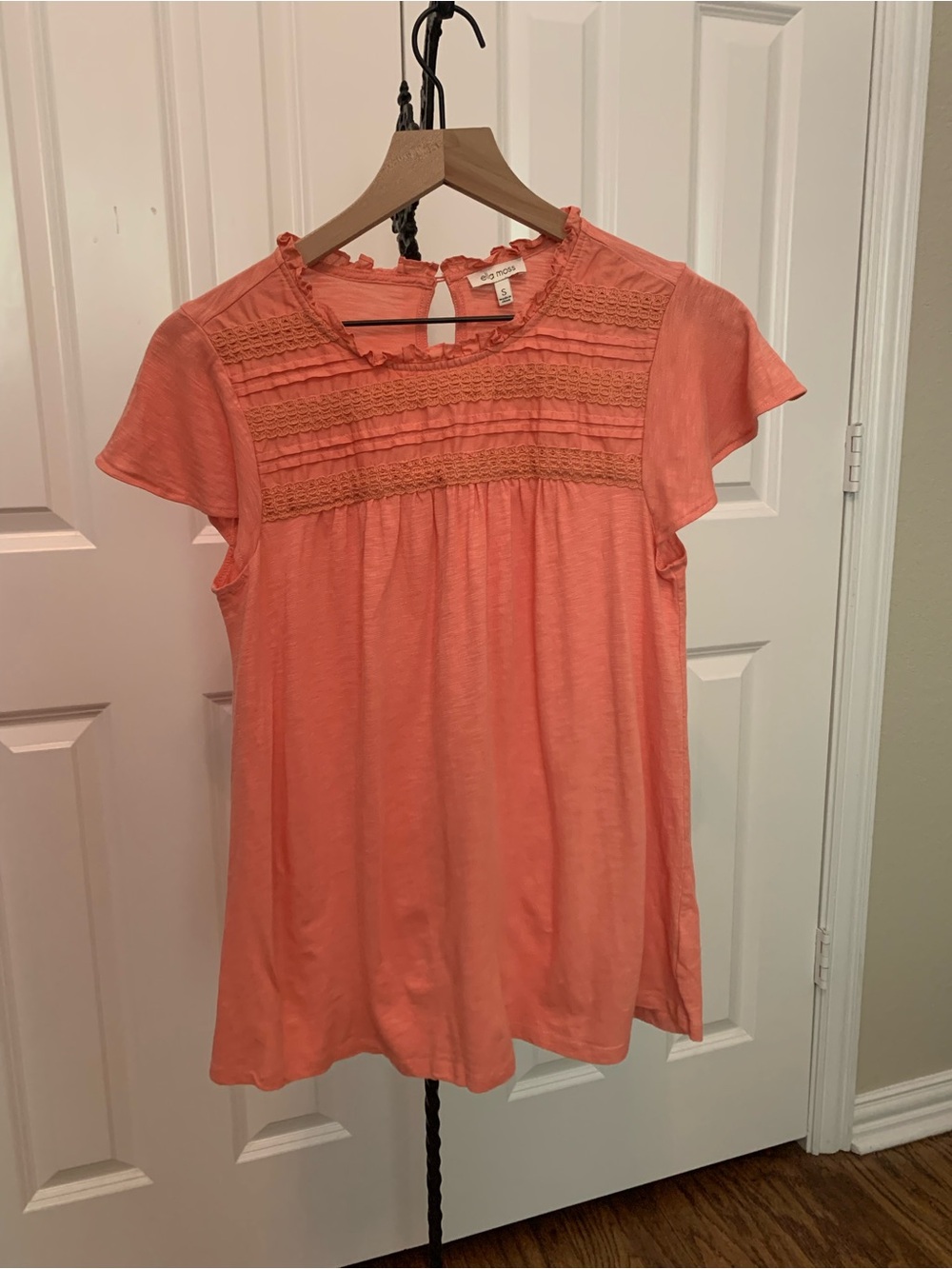 Ella Moss Coral Blouse